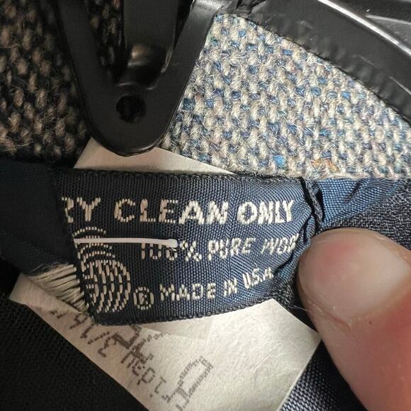 Vintage Kuppenheimer Men's 100% Wool Sport Coat Blazer Elbow Patches Gray - Picture 6 of 9